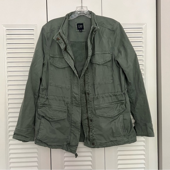 GAP Olive Green Field Jacket - Picture 1 of 3
